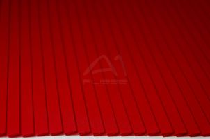 plisowanie maszynowe - fałda prawie pełna