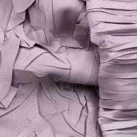 Two types of crushing on the same fabric